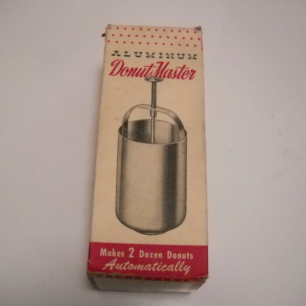 Vintage, Perfect, Aluminum Donut Master, Makes 2 Dozen Lighter Fluffier Donuts